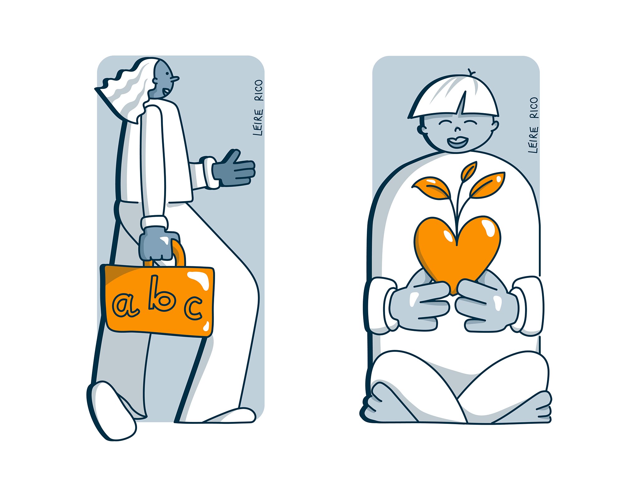 School of Multiple Literacies (left). School of Citizenship (right).