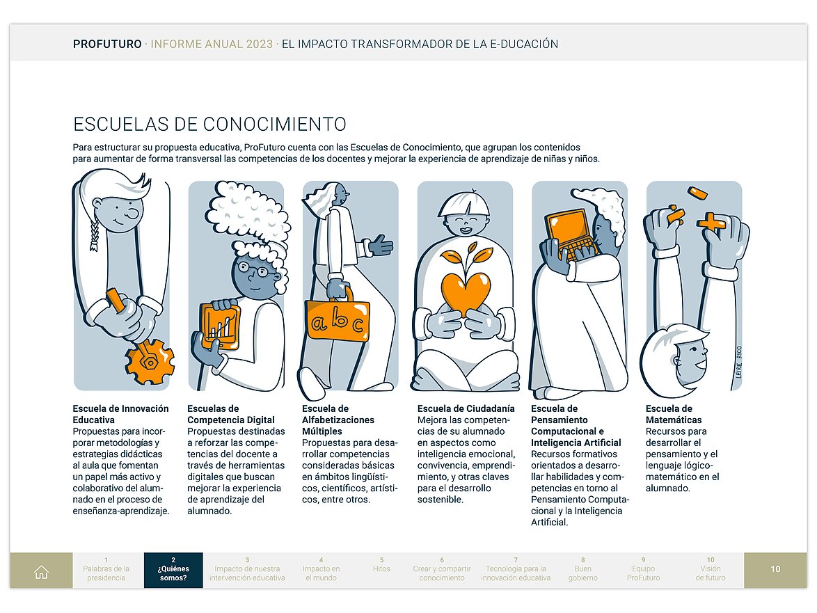 Academic schools journal publishing illustration