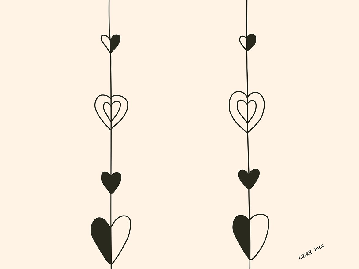 Earrings (minimal design) illustration