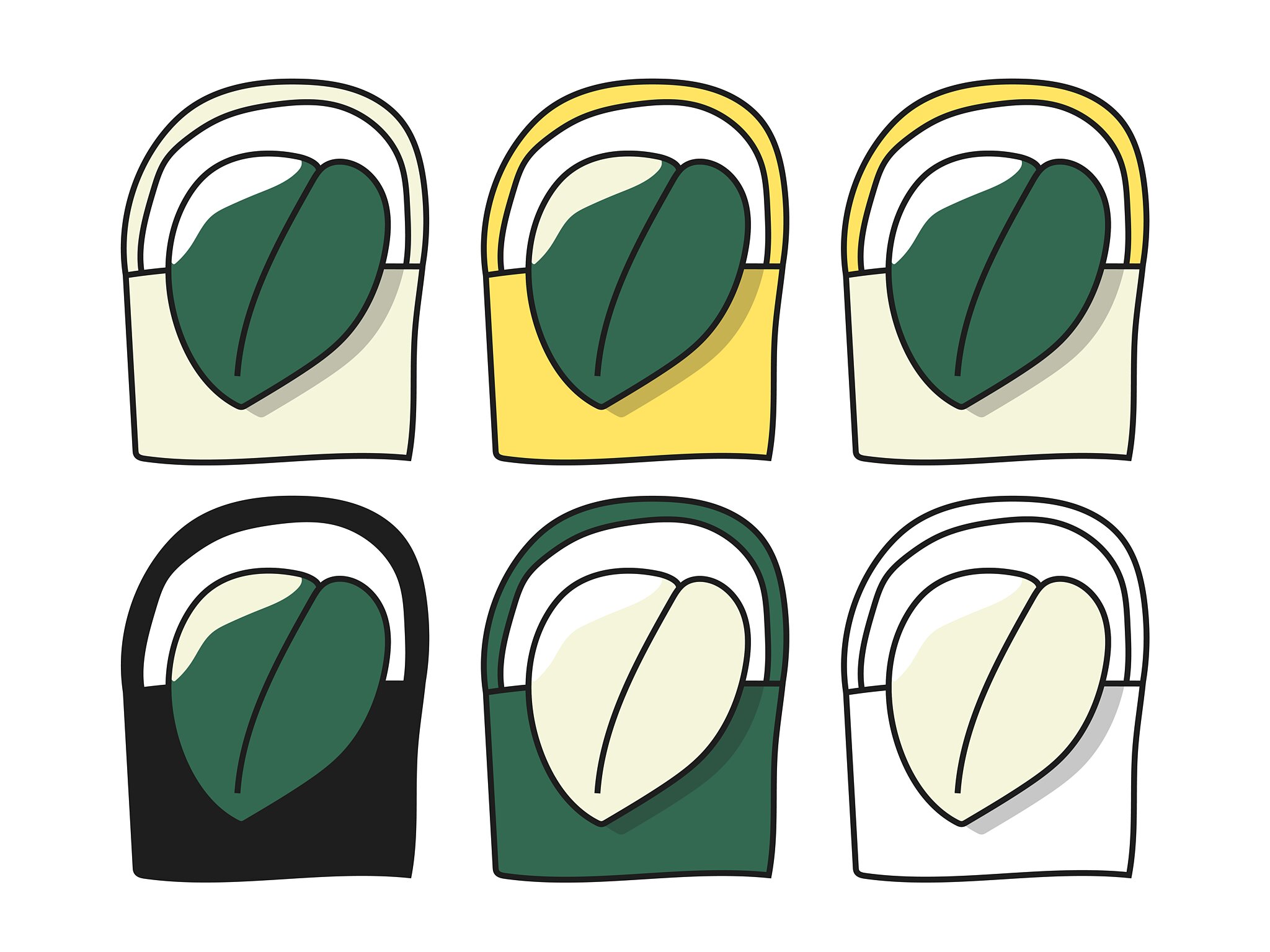 Plantgy logo colors illustration