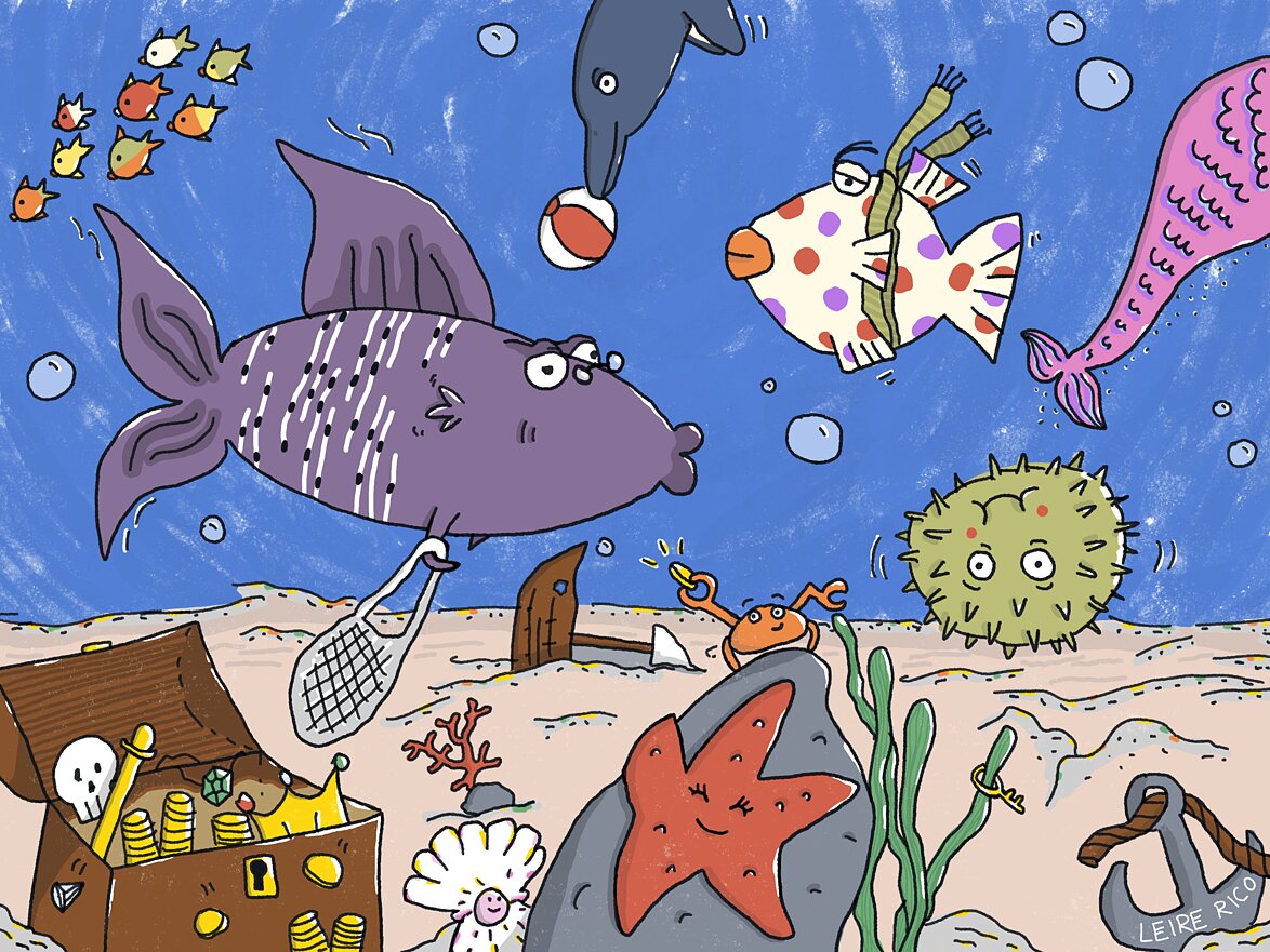Seabed illustration