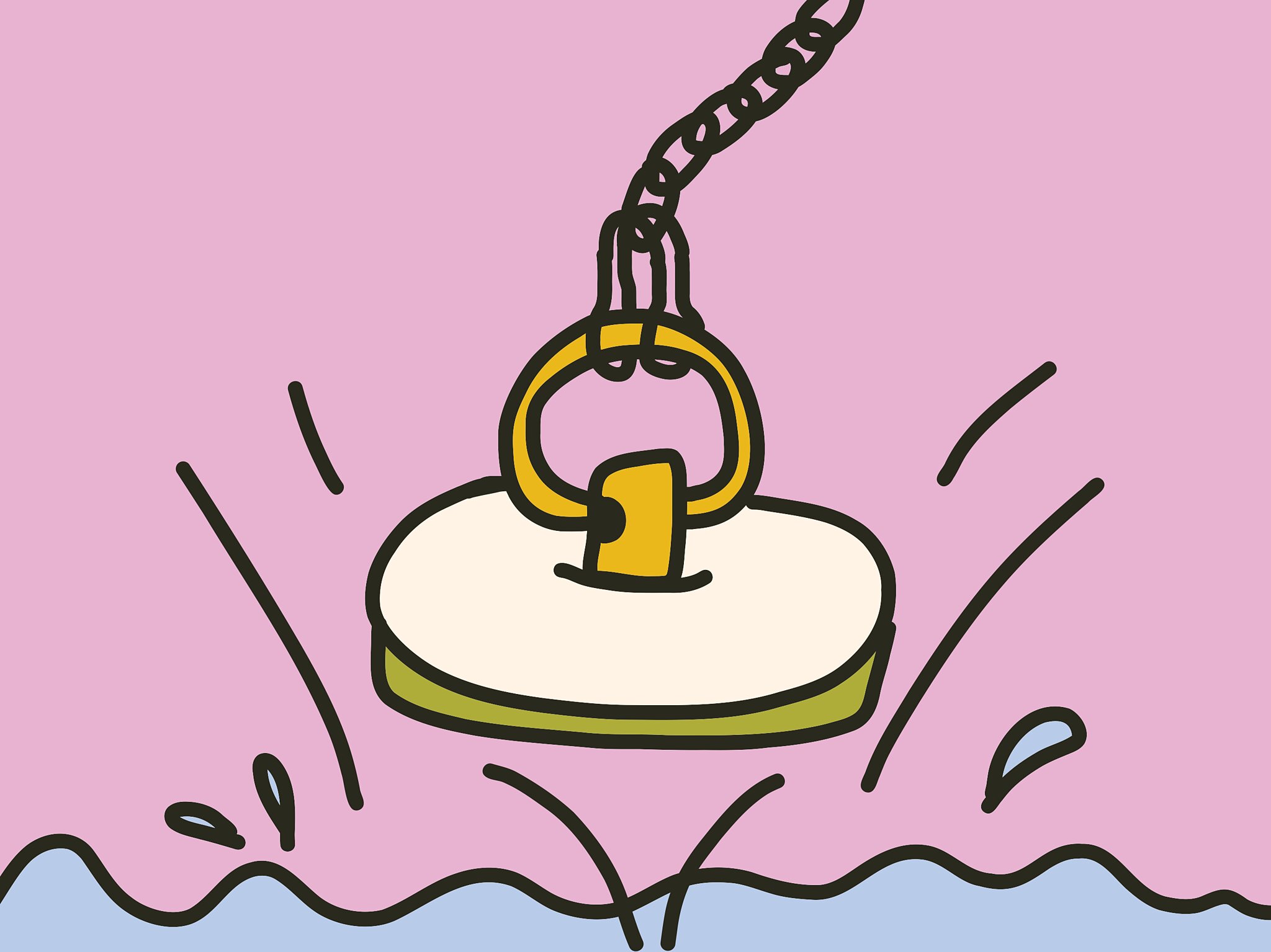 Pull the plug illustration