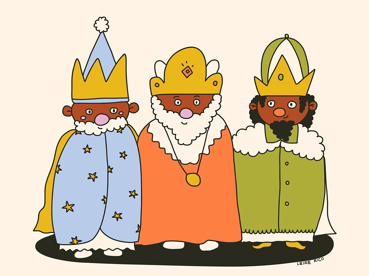 The Three Wise Men illustration